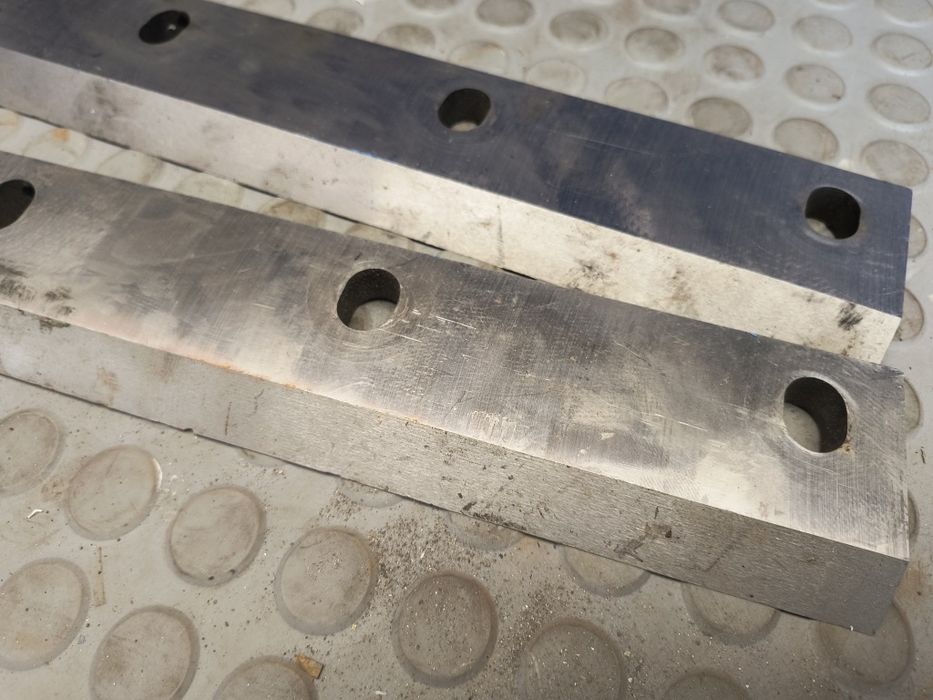 Nóż noże 50 cm 2 szt rębak łuparka siekiera gilotyna