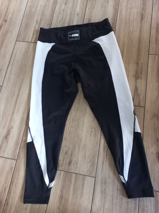 firmowe damskie Legginsy sportowe -PUMA-rozmiar-L-40/42
