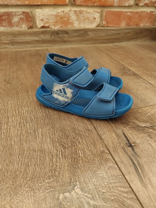 Sandały Adidas Altaswim piankowe 26 niebieskie 15,5 cm