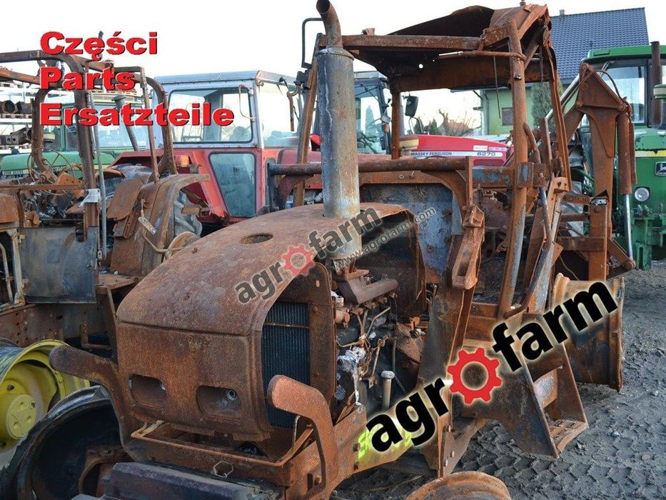 Renault Ergos 85 T3542 części, oś, skrzynia biegów