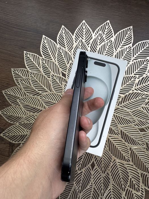 Iphone 15 czarny  |       100% kondycjii     |      128  GB