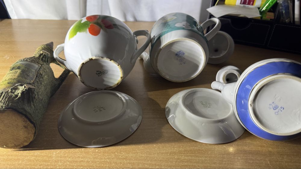 Продам фарфоровые чайнички СССР,довбыш,сахарница землянка,полонский