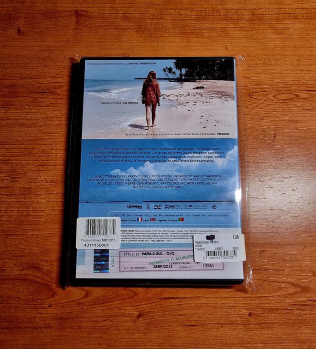 PARA O SUL (Charlotte Rampling) HAITI praia/turistas/sexo NOVO/SELADO