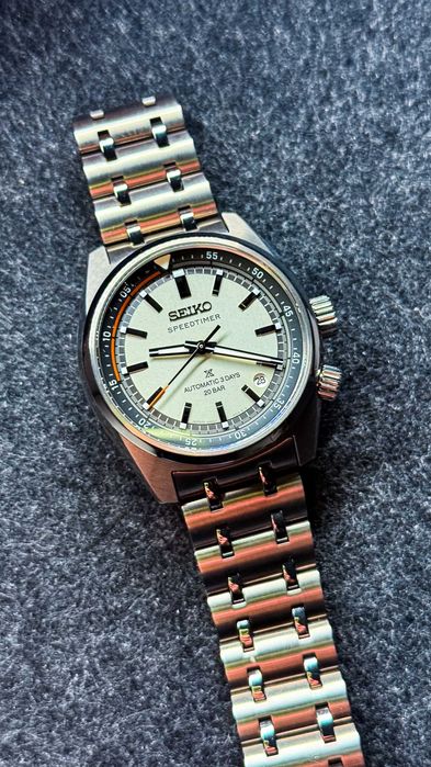Piękny Zegarek Seiko Speedtimer SPB513J1 (gwarancja, prawie nowy)