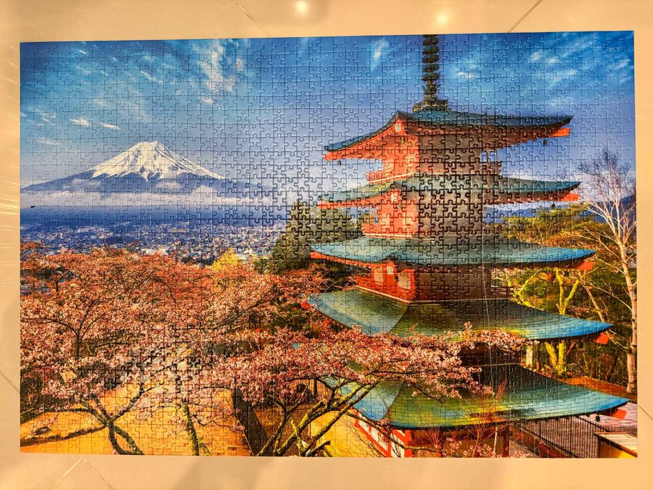 Puzzle Trefl 1500 Góra Fudżi