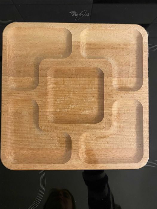 Менажница доска дерево дуб