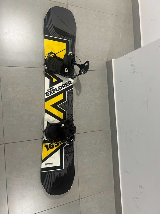 Snowboard Raven explorer 163W/WIDE + wiązania