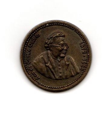 Medalha Bronze de Ana de Castro Osório