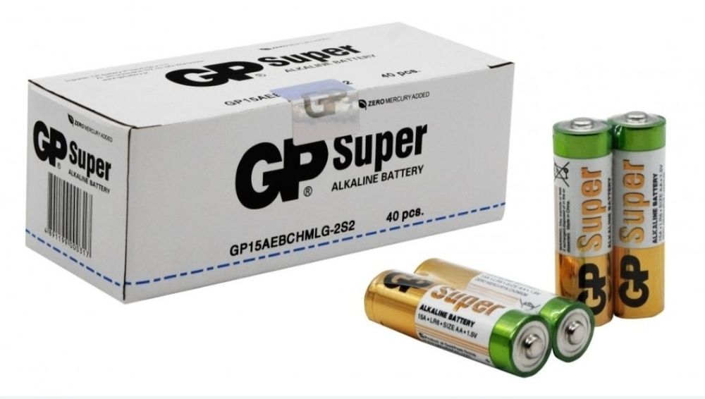Батарейки GP Alkaline LR03 и LR06