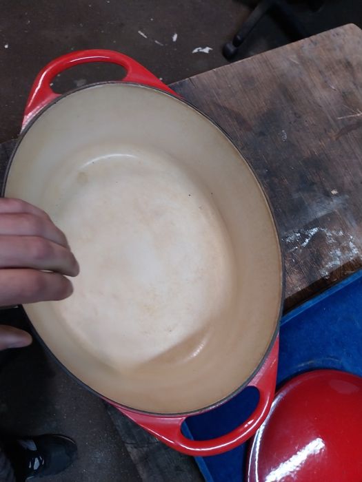 Panela de ferro cousances /le creuset