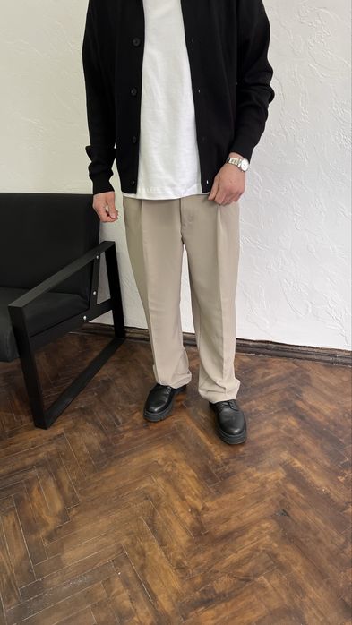 NEW ORIGINAL ! Чоловічі брюки Pull&Bear Baggy зі стрілками