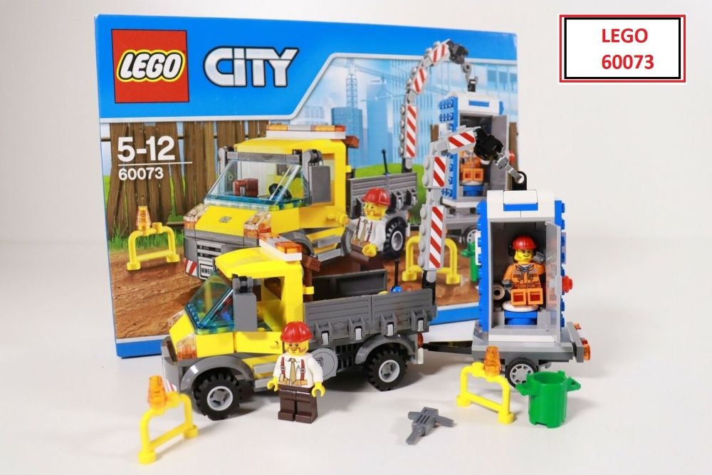 LEGO CITY: 60076; 60018;  60073; 60072; 4200
