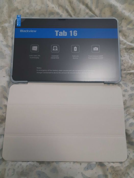 Продам планшет новый Blackview Tab 16 8/256GB Global LTE