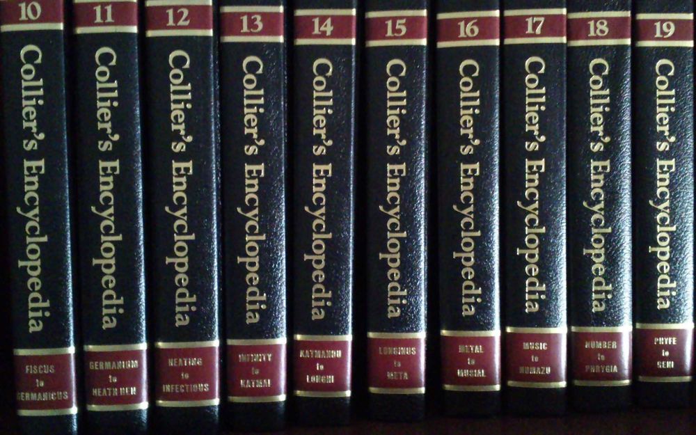 Colliers Enciclopedia - Ano 1994