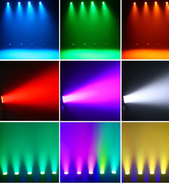 Mini Beam 105w 7x15w rgbw led