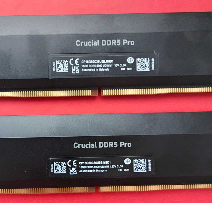 Crucial DDR5 Pro Overclocking 32gb
