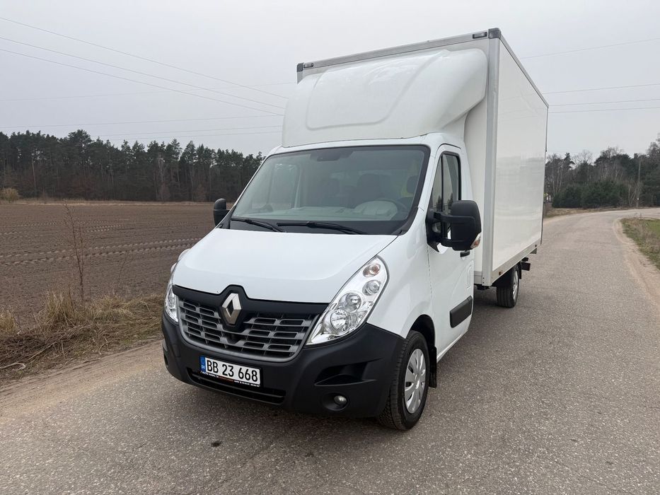 Renault Master  170km*Kontener*Winda*Tempomat*Nawigacja*Bezwypadkowy*Kredyt*Gwarancja*