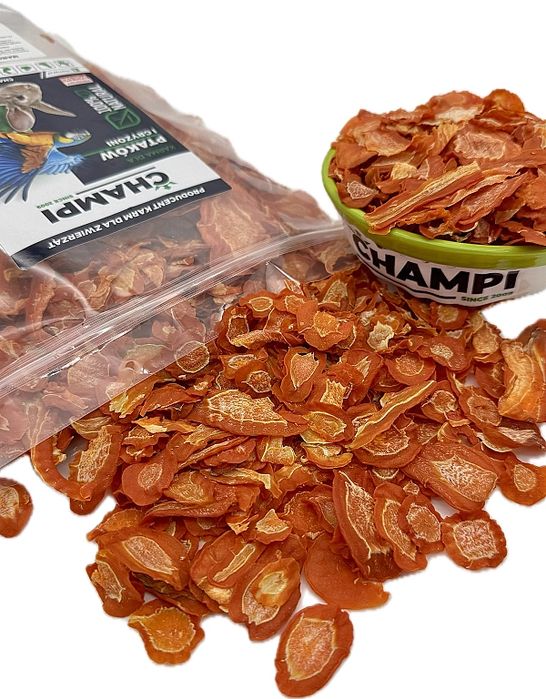 Marchewka suszona Płatek 500g marchew dla gryzoni świnki królika CHAMP