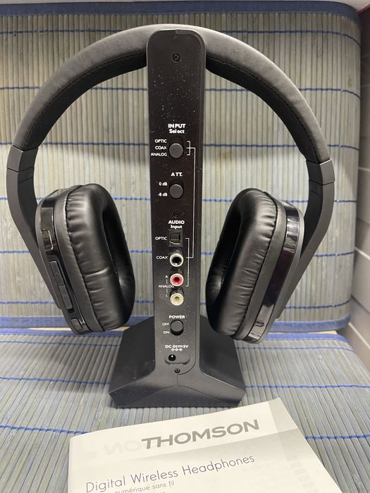 Комп'ютерна гарнітура Thomson WHP 5327 Black