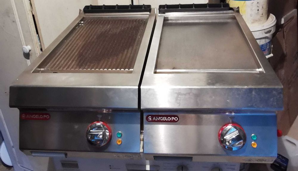 Chapa lisa e chapa canelada