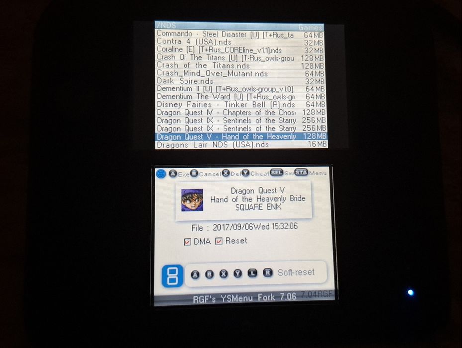 Nintendo 2DS + R4. С играми 3DS, DS