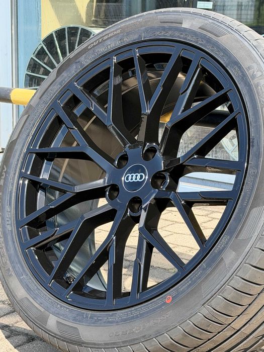 Nowe koła zimowe 20 cali Audi A6 S6 A7 S7 Q3 SQ3 całe czarne połysk