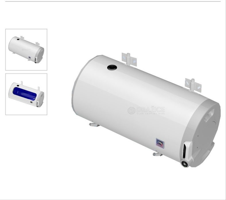 Бойлер електричний горизонтальний Drazice OKCEV 200 літрів