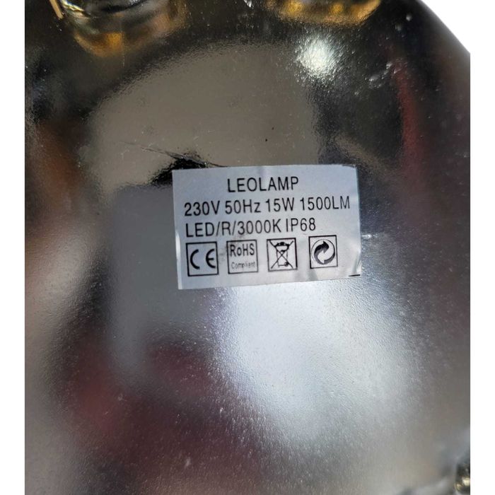 Lâmpada LED Piscina PAR56 15W 230V 1500 lm 3000K IP68 – Leolamp