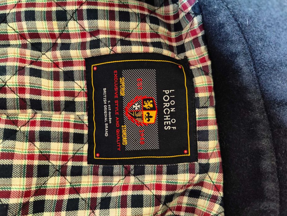 Canadiana Azul Lion of Porches tamanho M