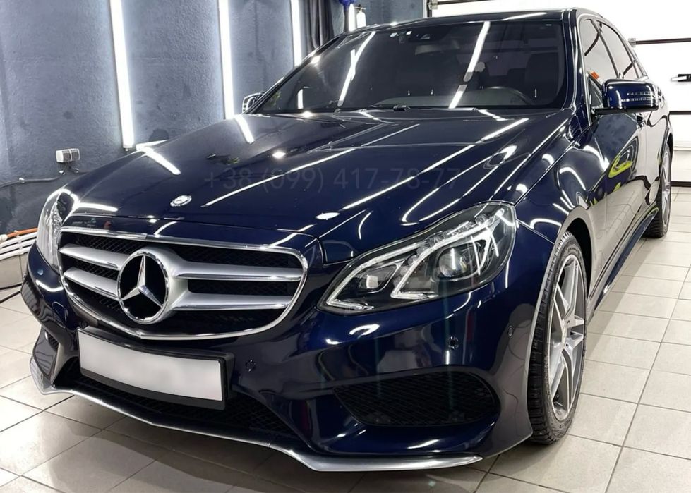 AMG Рестайлинг Mercedes E-Class W212 Обвес Решетка Фары Фонари Капот