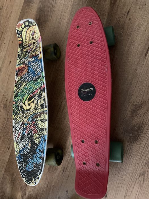 Deskorolka fiszka 2 szt używane