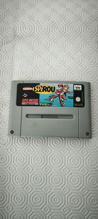 Jogo Super Nintendo - Spirou (Original PAL)