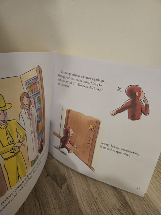 Ciekawski George książka Pan w żółtym kapeluszu