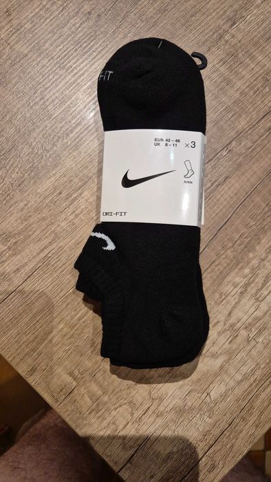 Stopki nike czarne dri fit 42-46