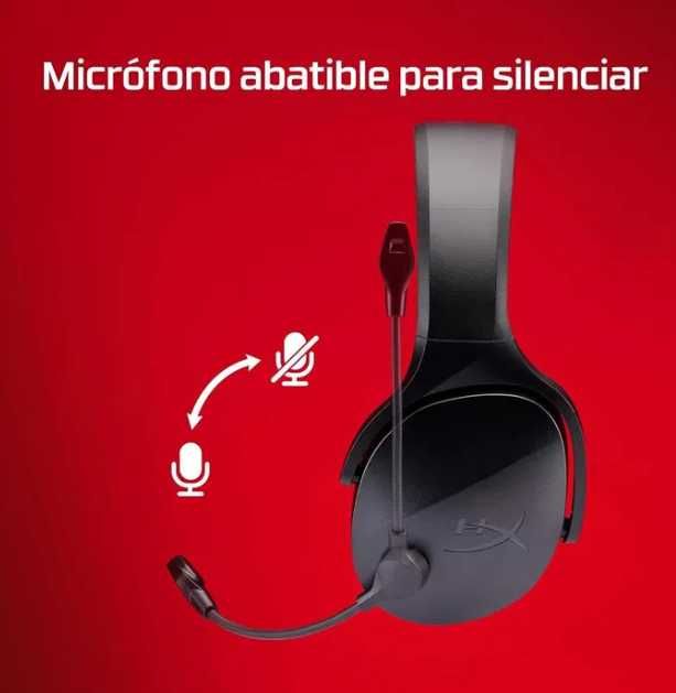 HyperX Cloud Jet Gaming Headset, sem fios, dupla conexão