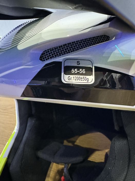 Capacete Fox com Óculos