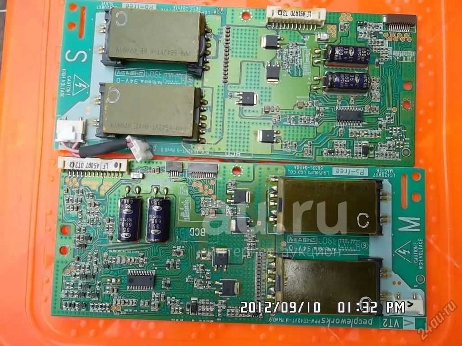 6632l-0211e 6632l-0212e placas de inverter master e slave