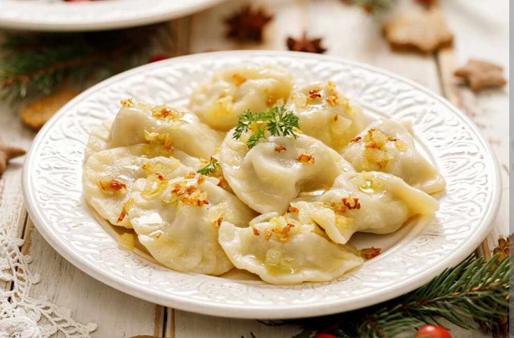 Domowe Pierogi Ruskie-Mięso- Kapusta