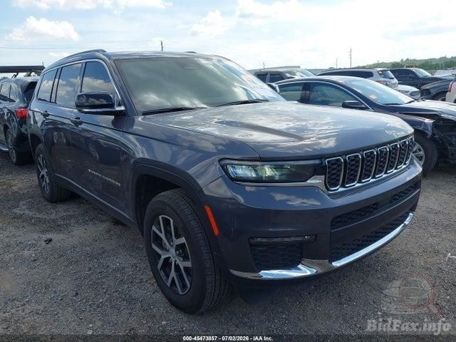 Jeep Grand Cherokee L Limited 4X4 2024 USA АВТОРОЗБОРКА бампер капот кришка багажника двері крило підрамник балка важіль ричаг рейка фара ліхтар