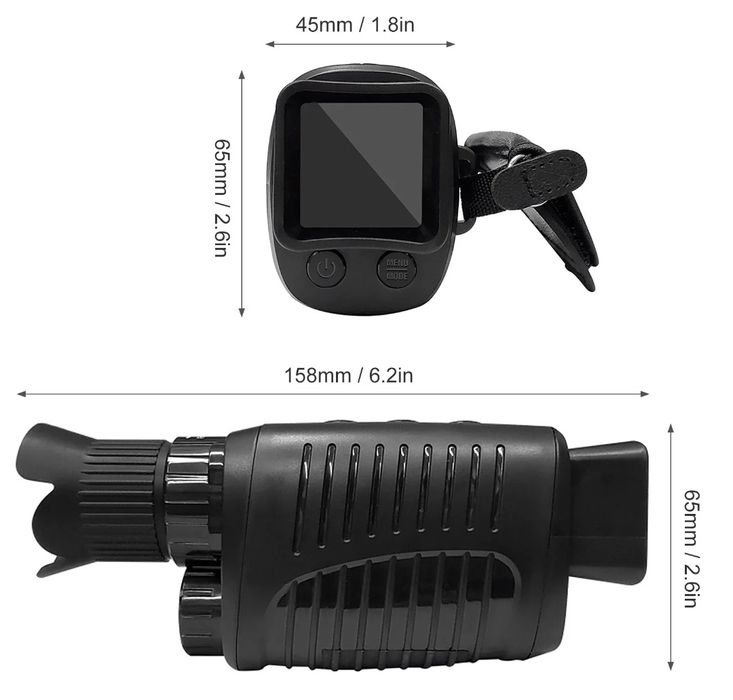 Monoculos de visão noturna com infravermelho