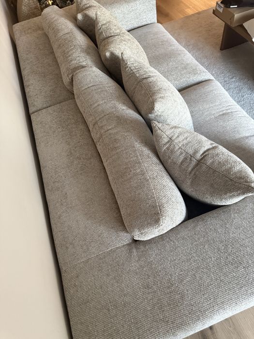 Sofá em tecido | 3 lugares