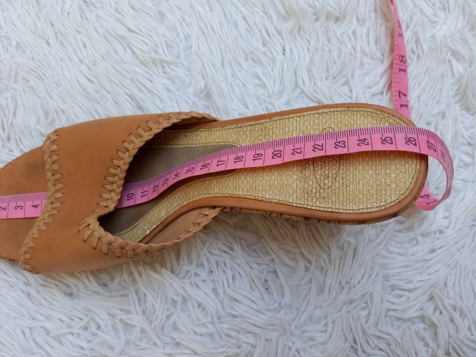 Klapki damskie brązowe rozmiar 39/40(9M)