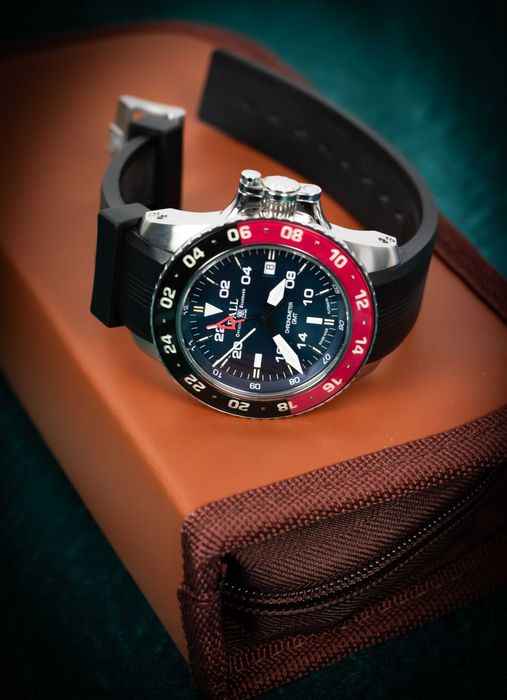 Zegarek Ball Engineer Hydrocarbon AeroGMT II DG2018C-S3C-BE GW2028