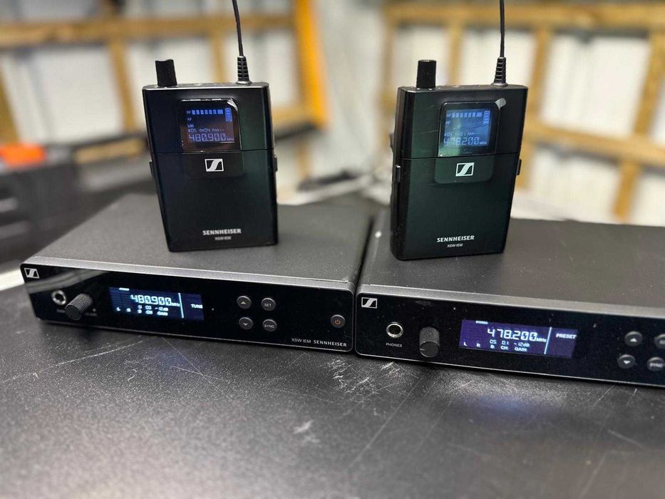 2x Synnheiser IEM XSW - kompletny system odsłuchu IEM - jak nowy - gwarancja 12 mcy