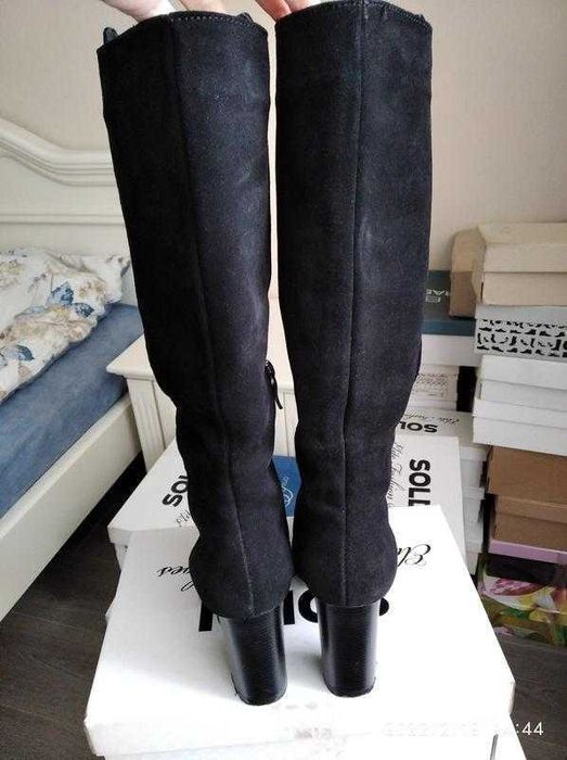 Чоботи замшеві сапоги замша