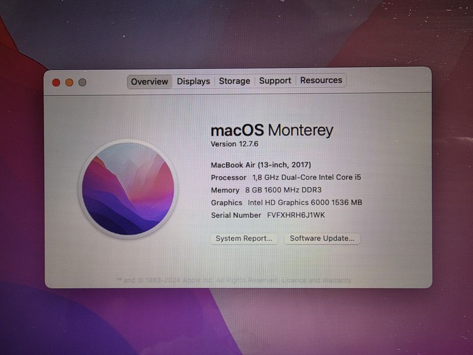 MacBook Air 13” 2017 | i5 | 8GB RAM | Excelente Estado