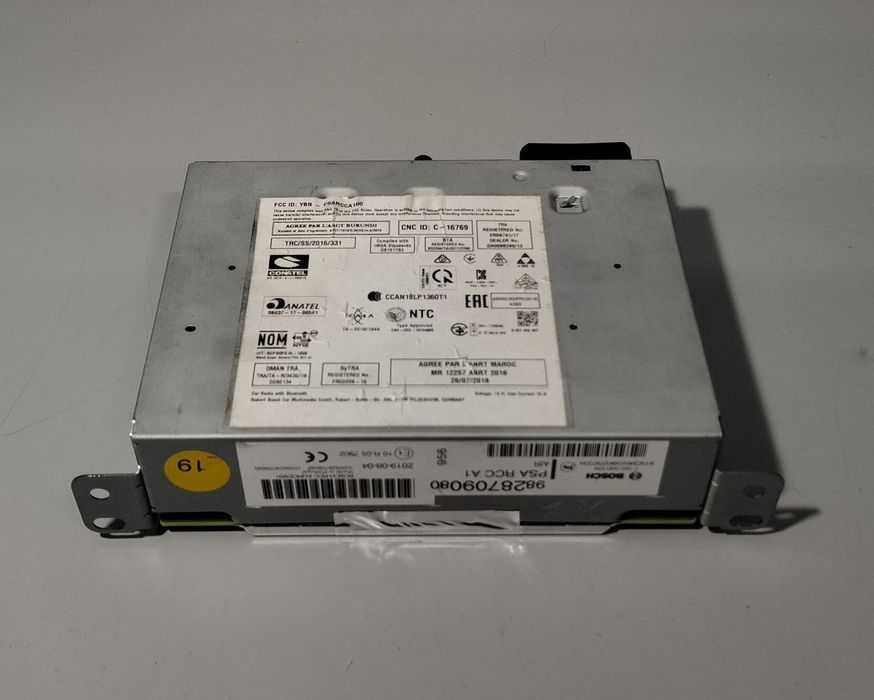 SISTEMA NAVEGAÇÃO GPS PEUGEOT 208 2019 -9828709080 7503900256 815CM0256K0797 SW9...