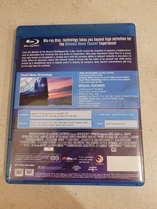 Jumper (2008) Blu-Ray