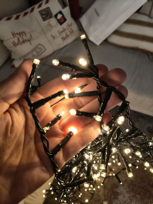 Luzes de Natal 500 LED's - cabo 11m