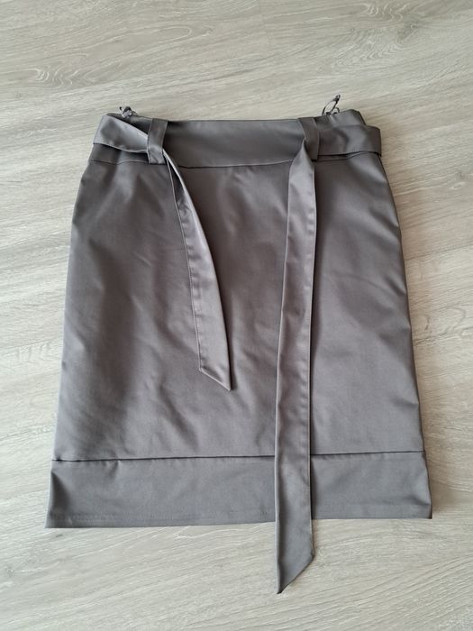 Elegancka spódnica XL/42 grafit szara